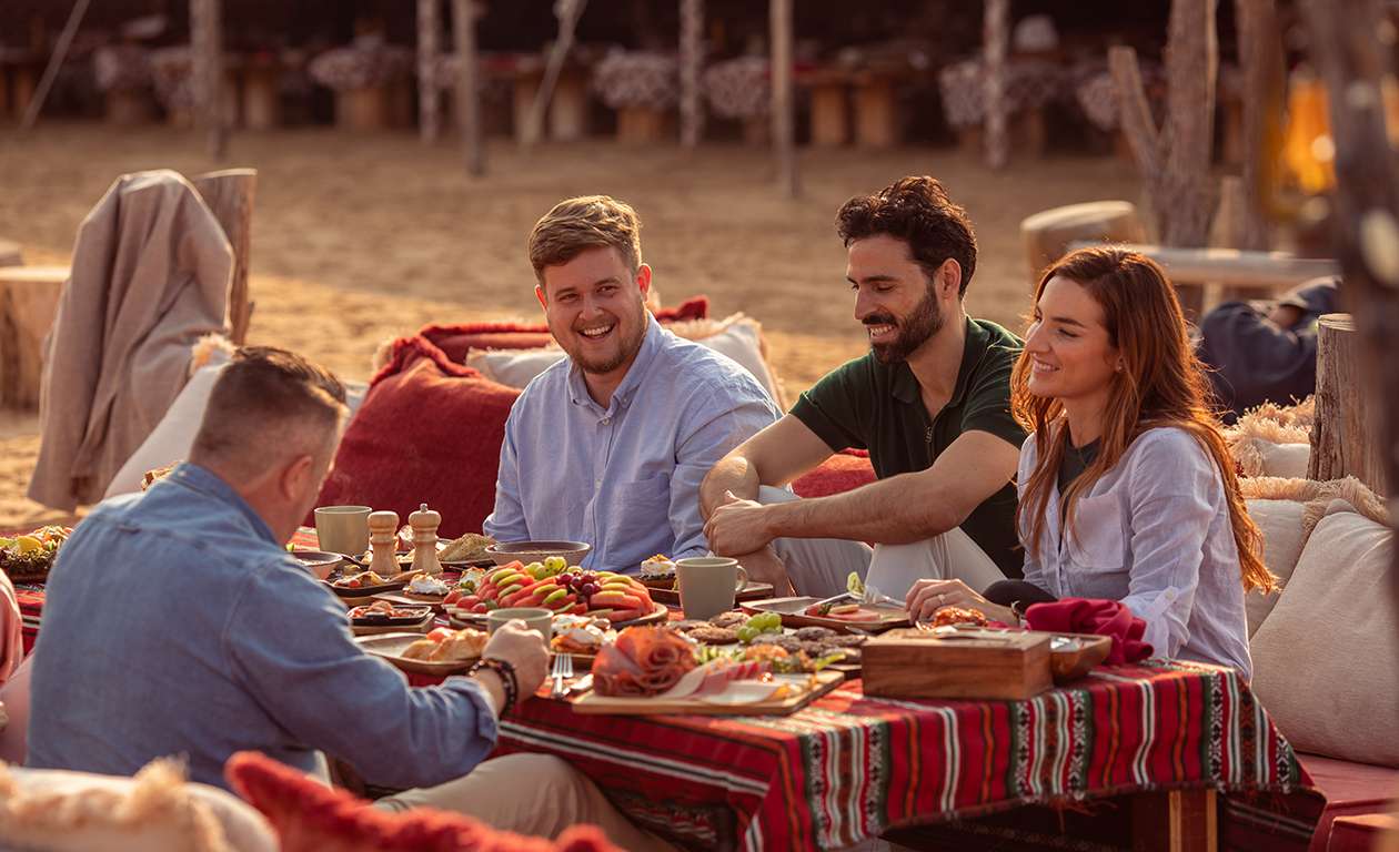 Gourmet Breakfast In Bedouin Camp